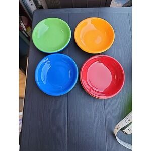 Sonoma Summer Stripe Small Sauce/Dessert/Candy/Snack Bowls, 4 Qty